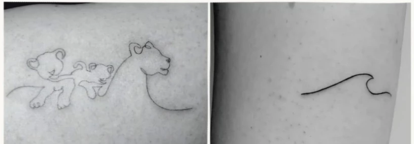 Tatuaggio corpo in istituto